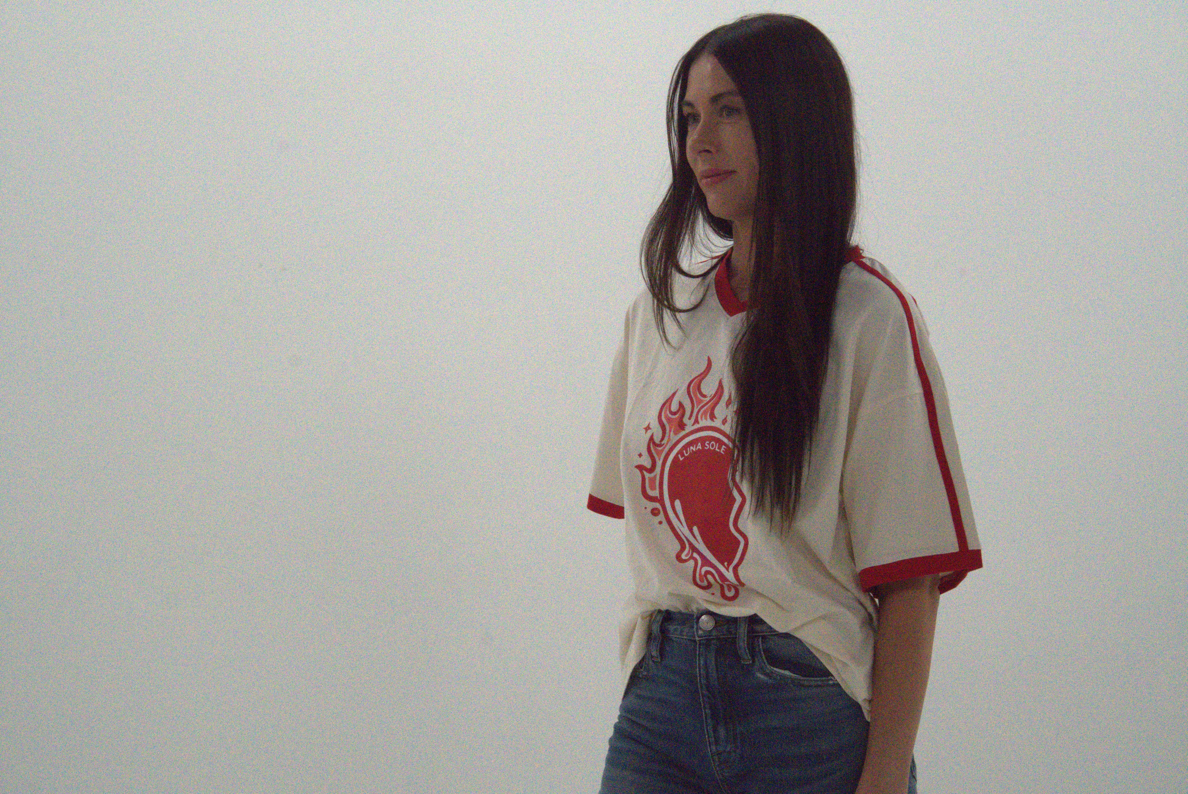 Mini Flames Tee | Adult | Heat