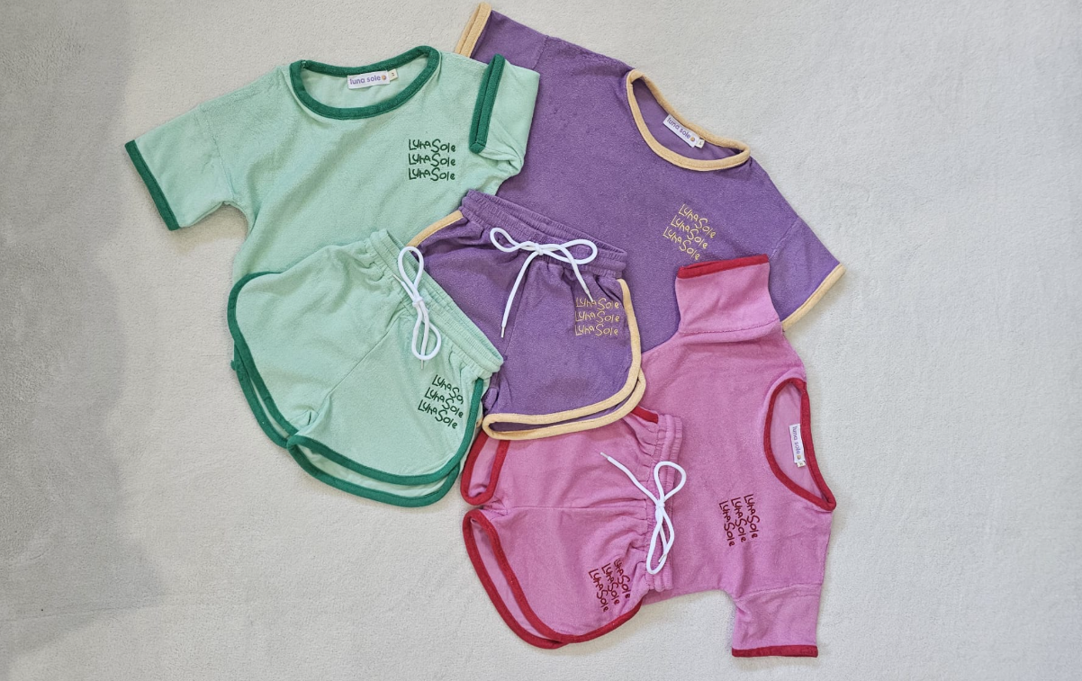 Terry Towling Set | Melon Splice