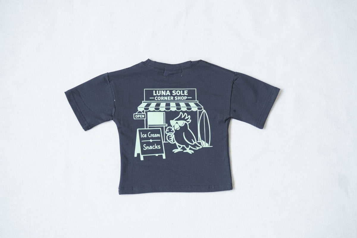 Corner Shop Tee | Ink