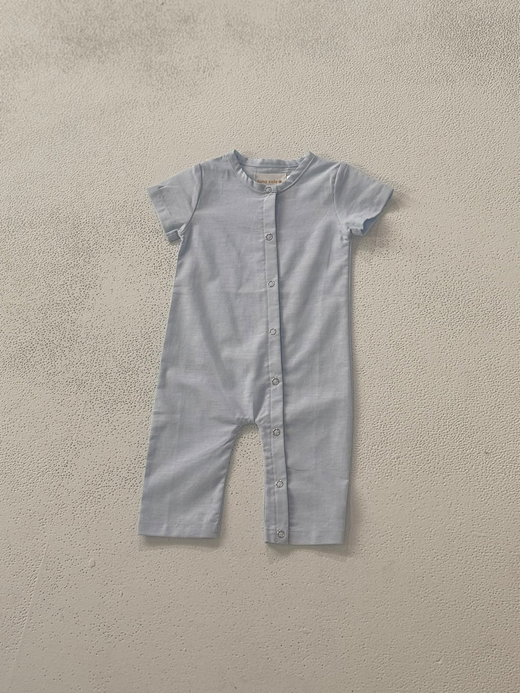 Linen Romper | Sky Blue
