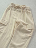 Linen Cargo Pants | Sandy