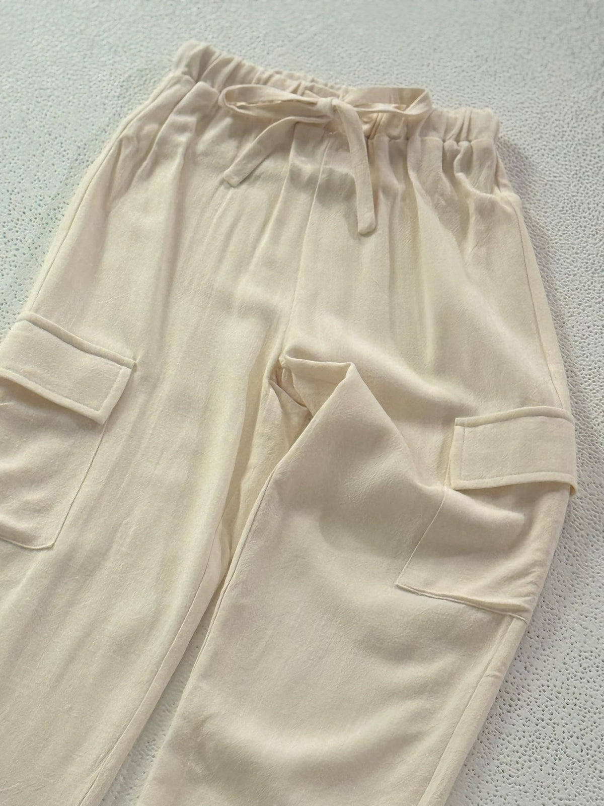 Linen Cargo Pants | Sandy