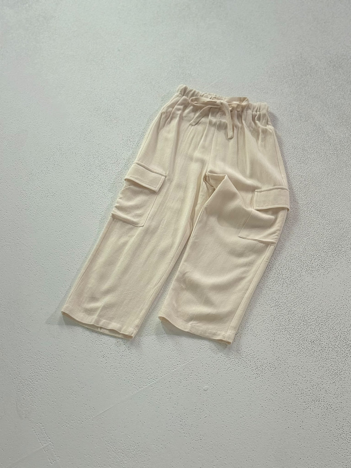 Linen Cargo Pants | Sandy