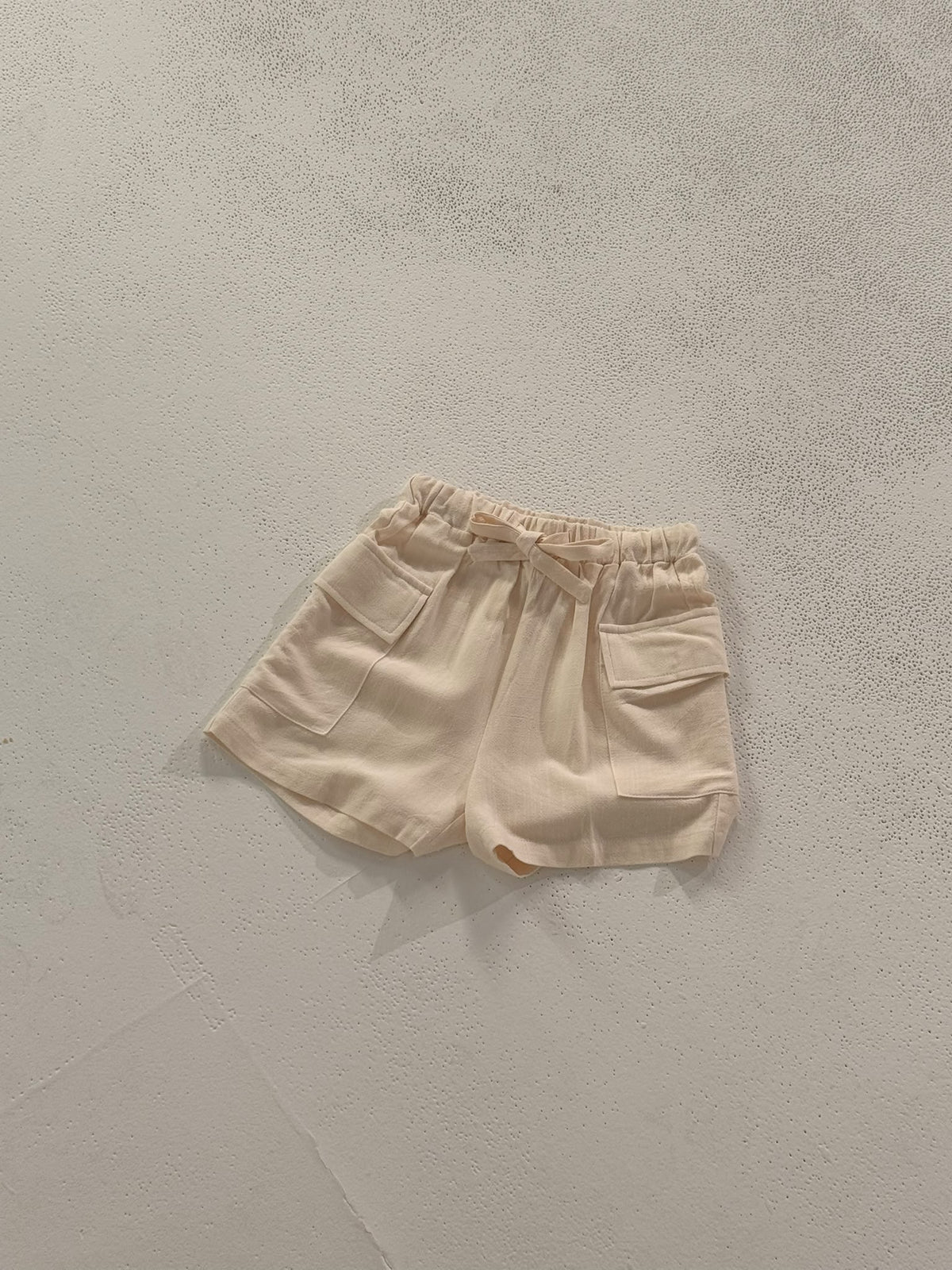 Linen Cargo Shorts | Sandy