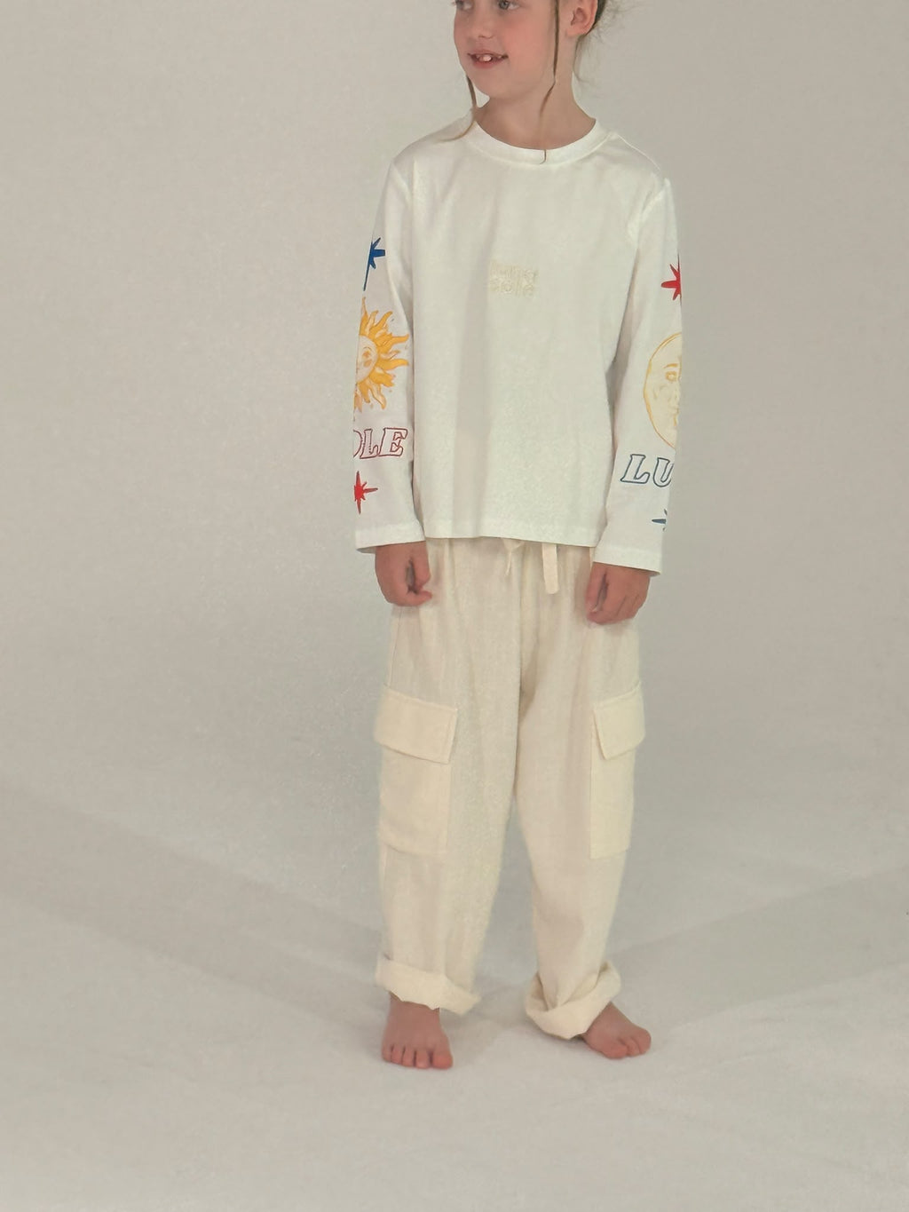 Linen Cargo Pants | Sandy