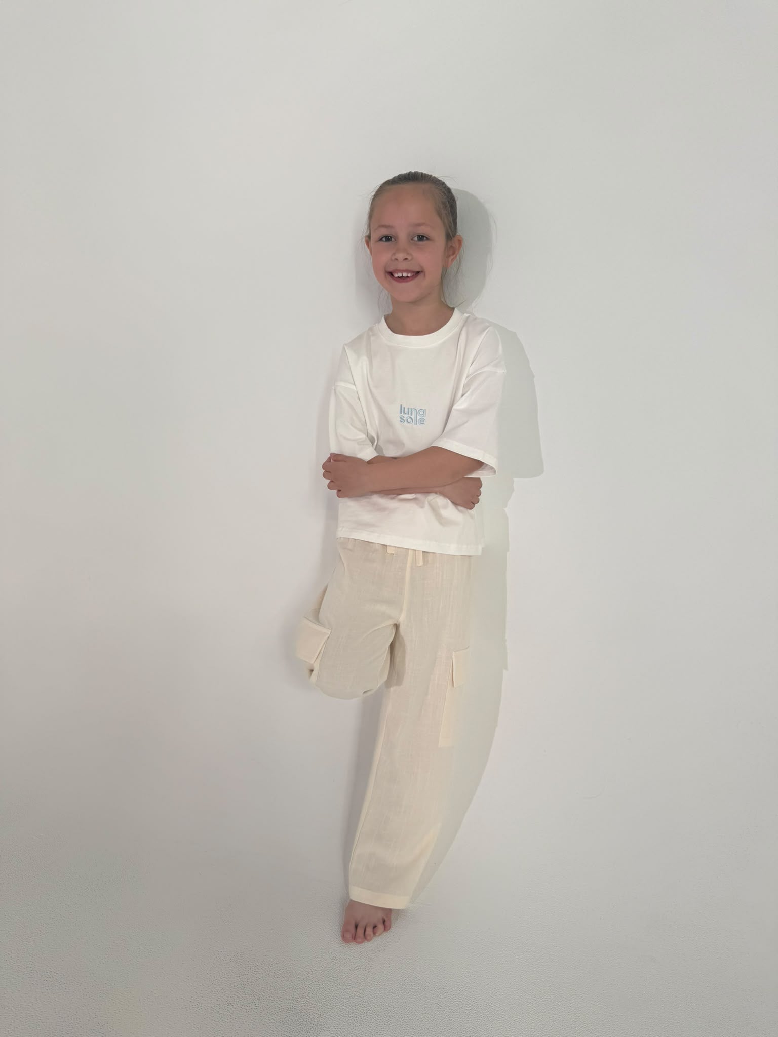 Linen Cargo Pants | Sandy