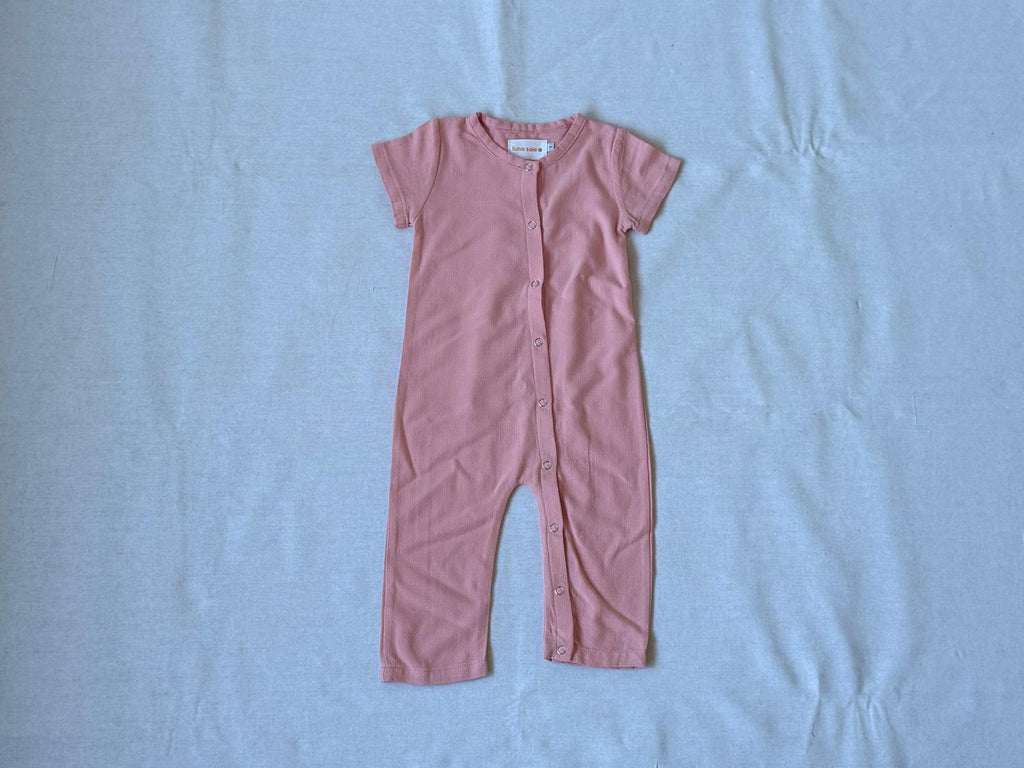 Linen Romper | Dusty Pink