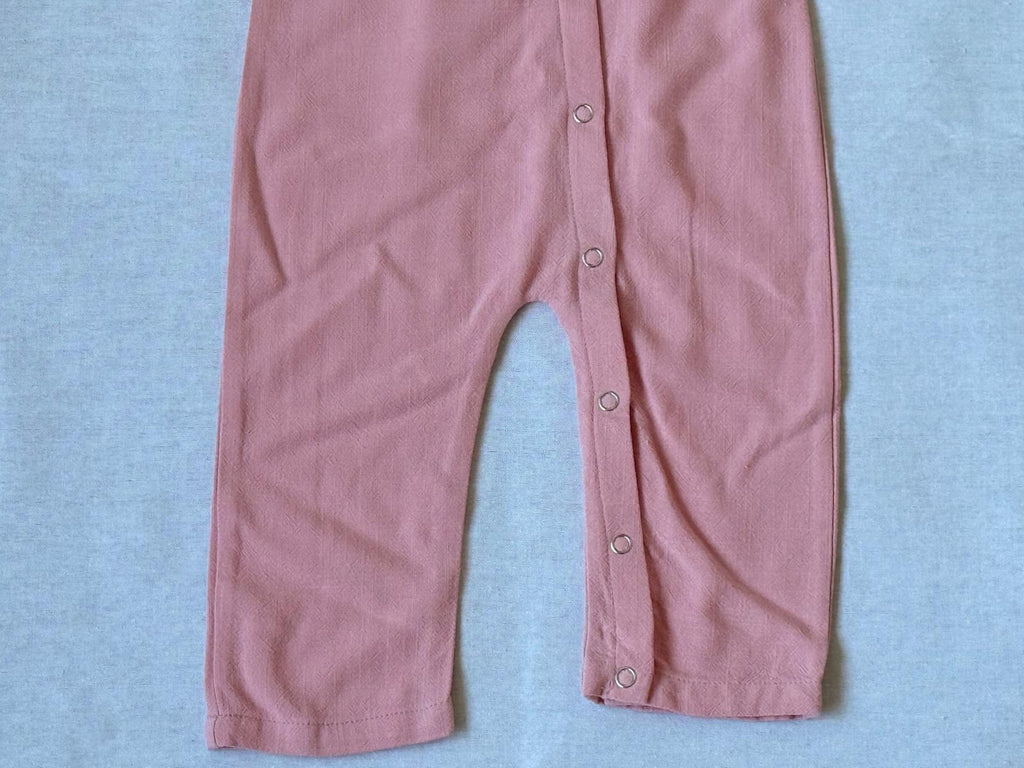 Linen Romper | Dusty Pink