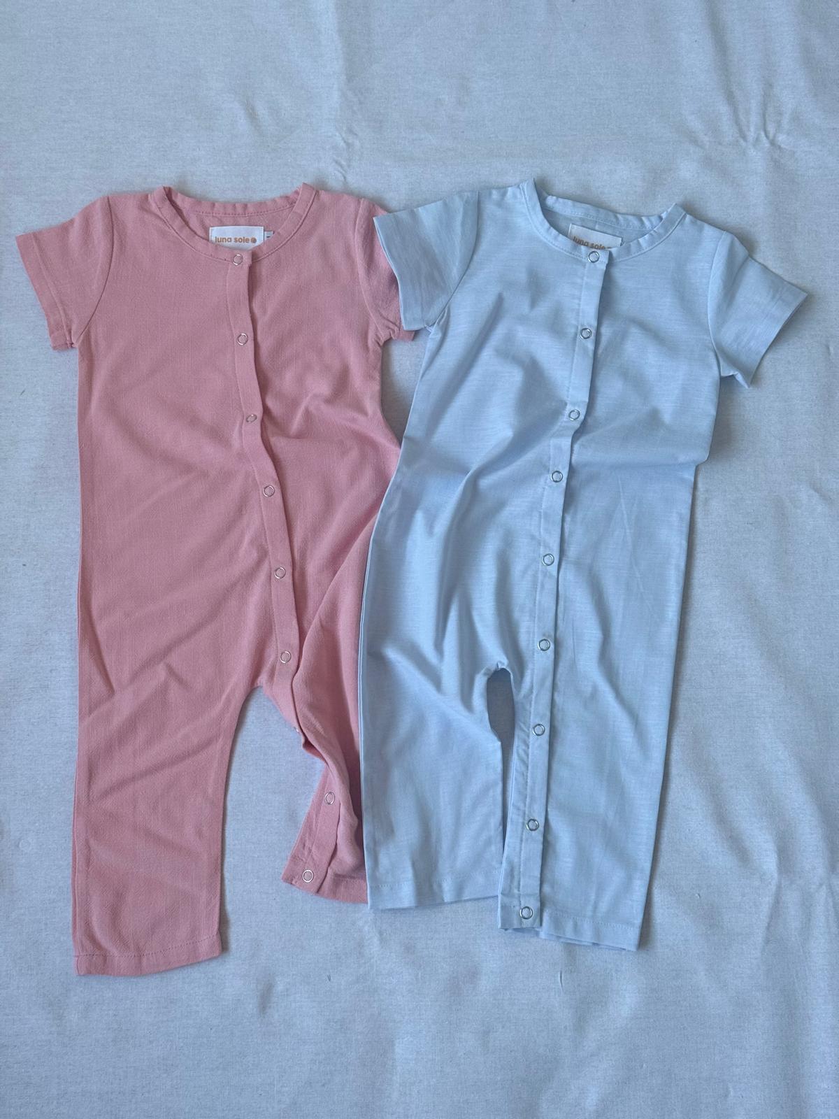 Linen Romper | Dusty Pink