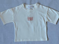 White Tee | Dusty Pink