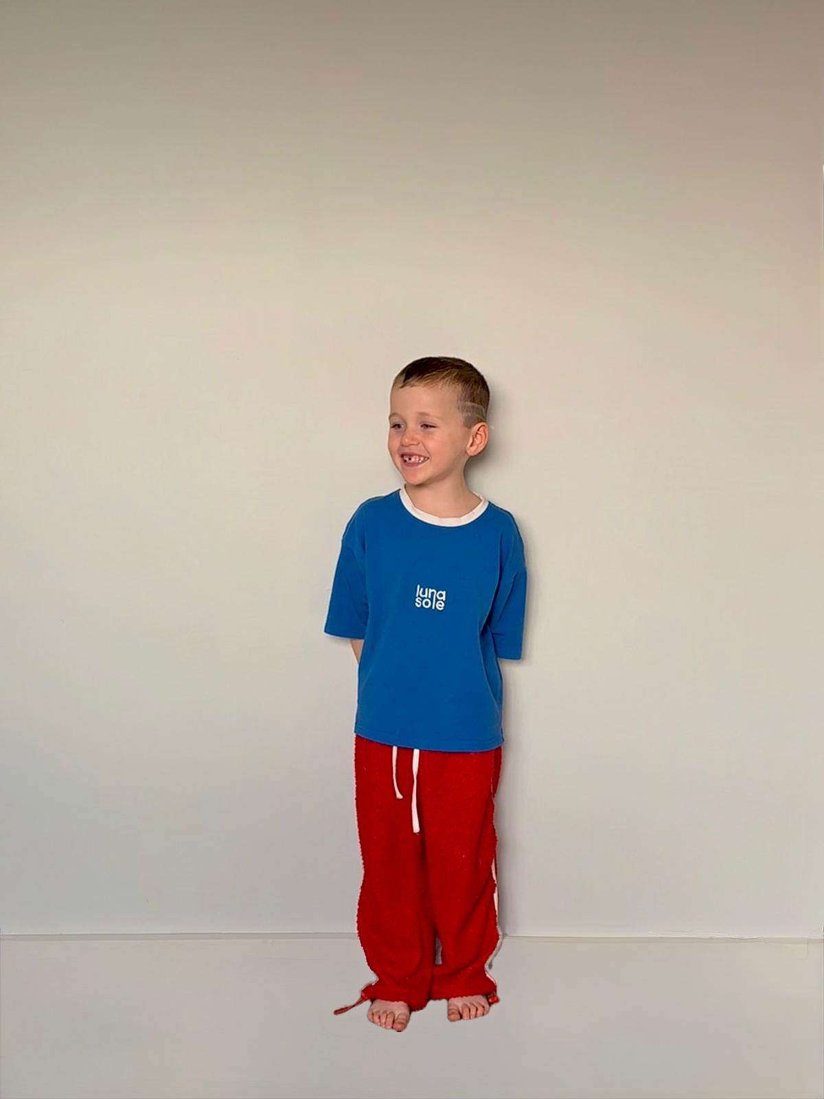 Boxy Tee | Blue Berry