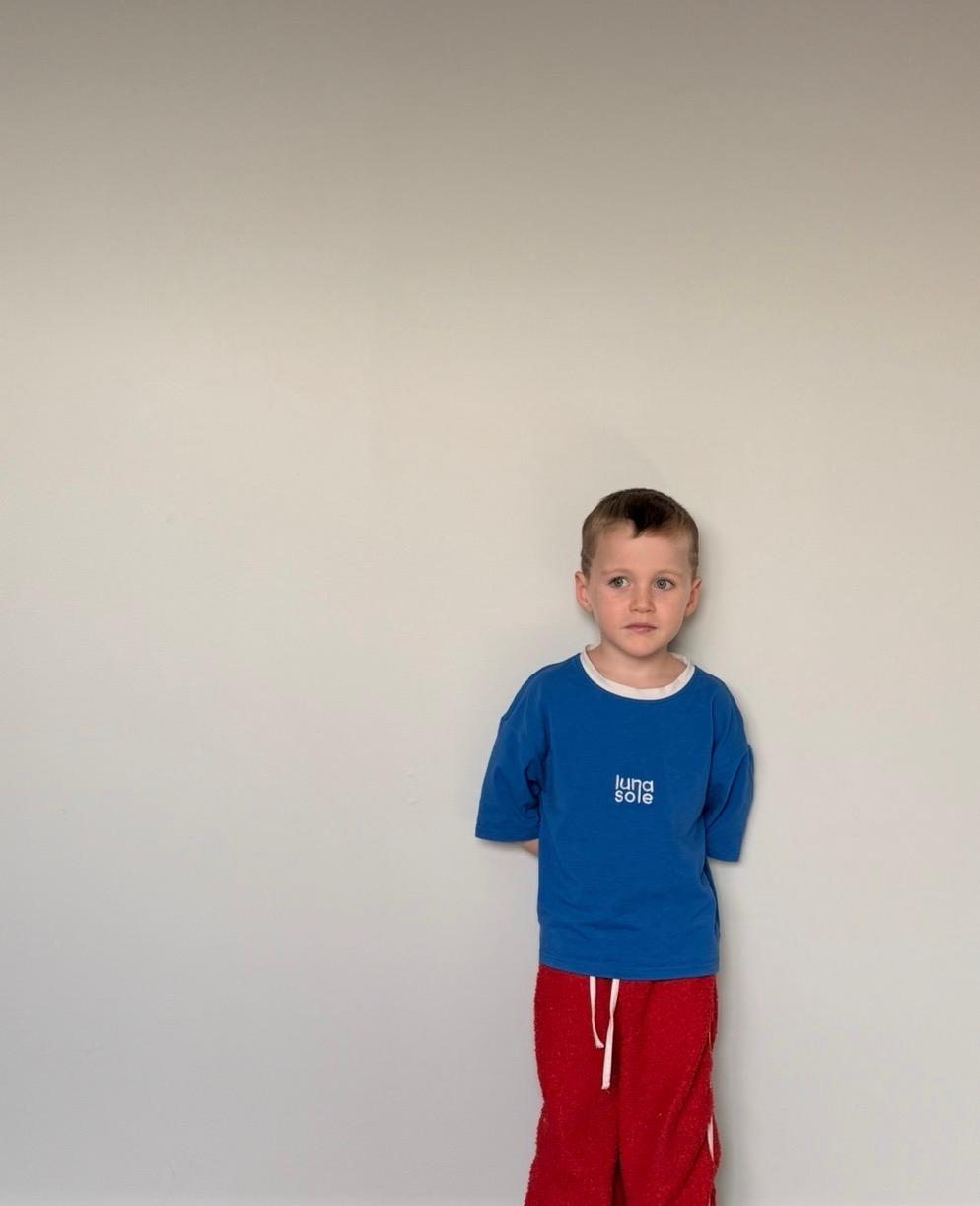 Boxy Tee | Blue Berry