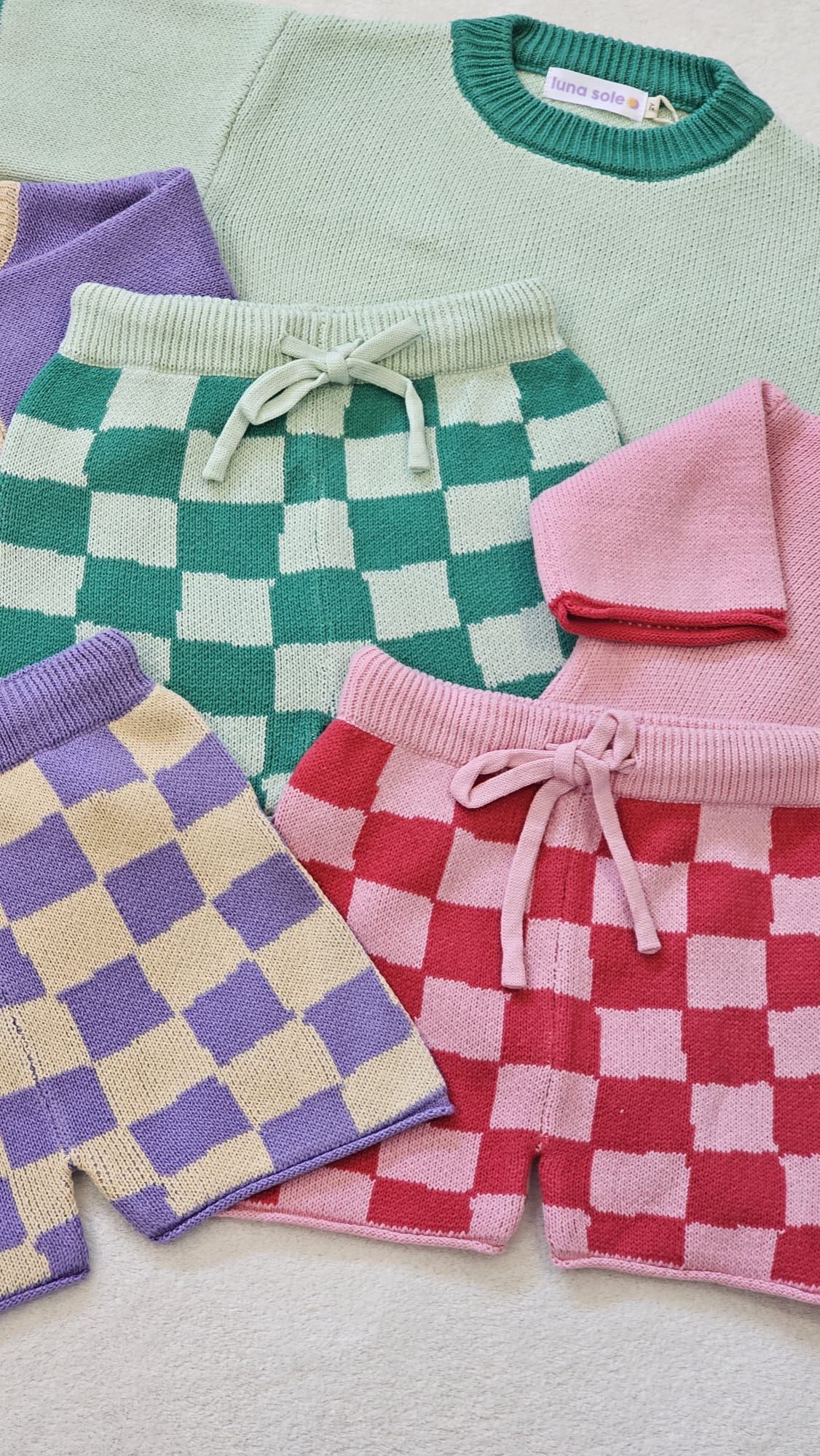 Knit Set | Grape