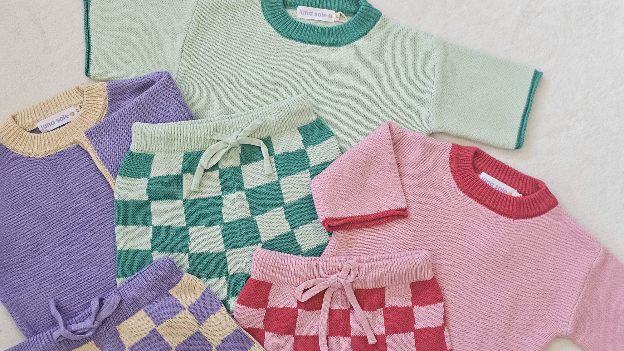 Knit Set | Grape