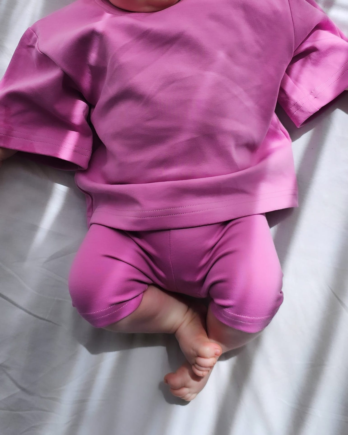 Bike Short + Tee Set | Grape