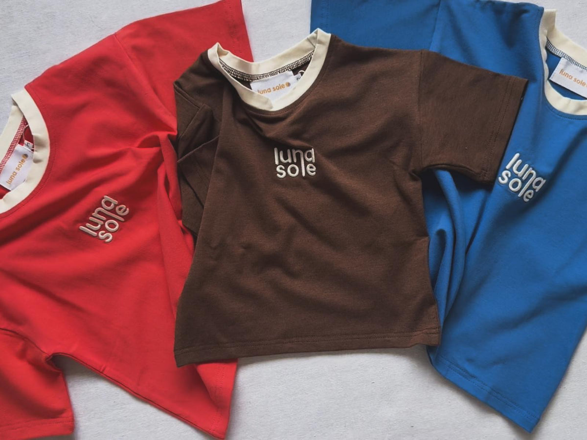 Boxy Tee | Blue Berry