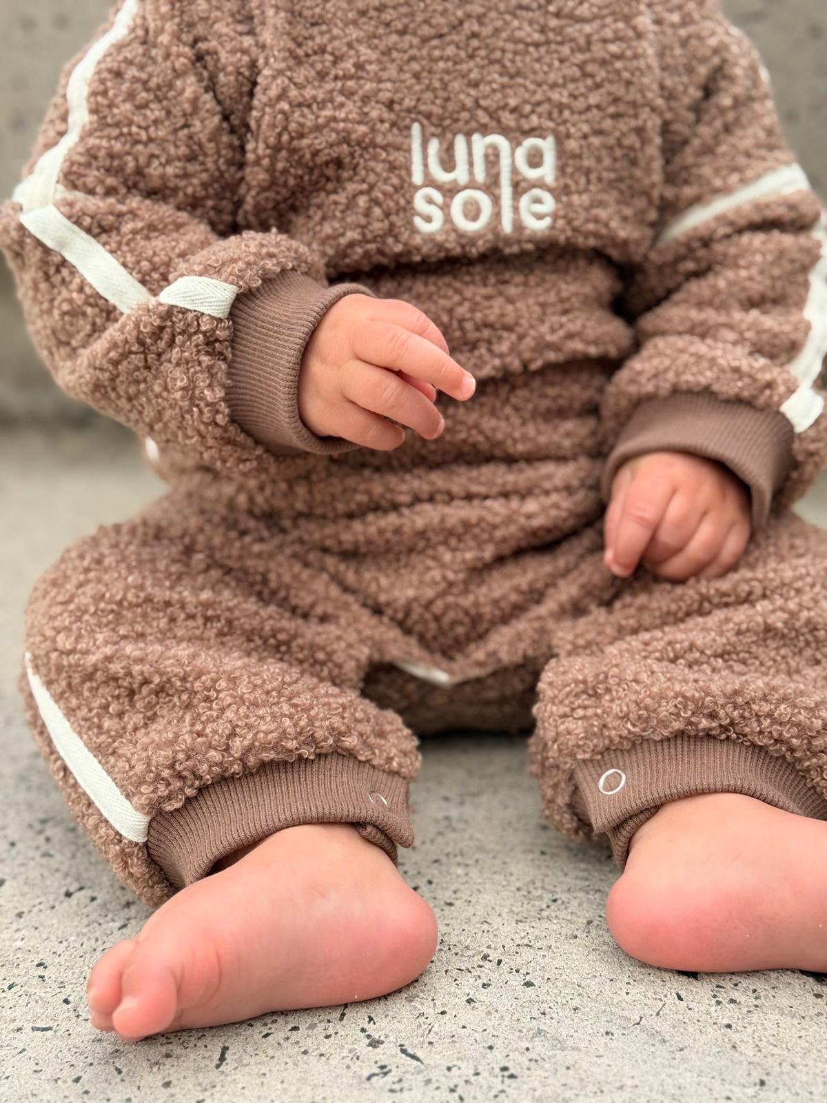 Teddy Bear Romper | Cocoa