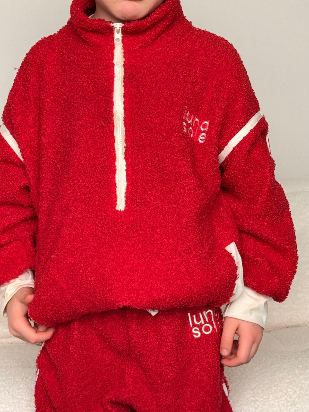 Teddy Tracksuit | Raspberry