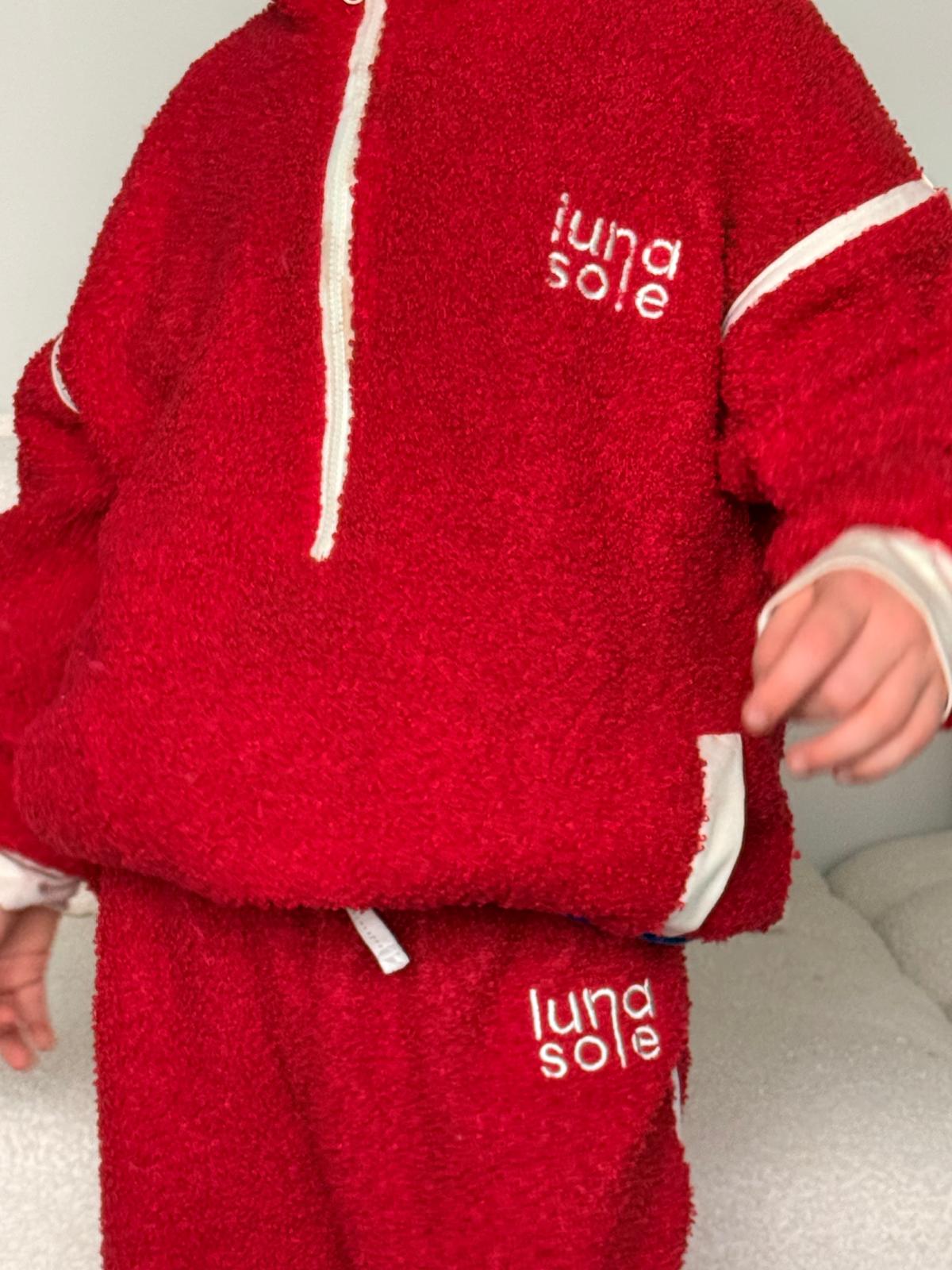 Teddy Tracksuit | Raspberry