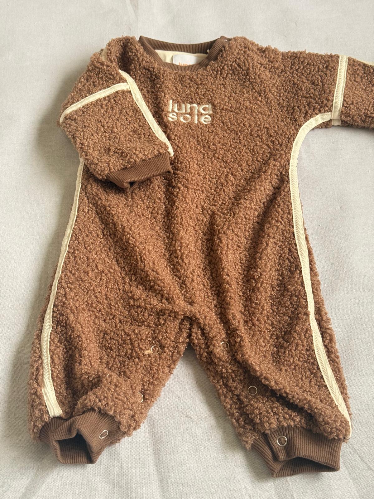 Teddy Bear Romper | Cocoa