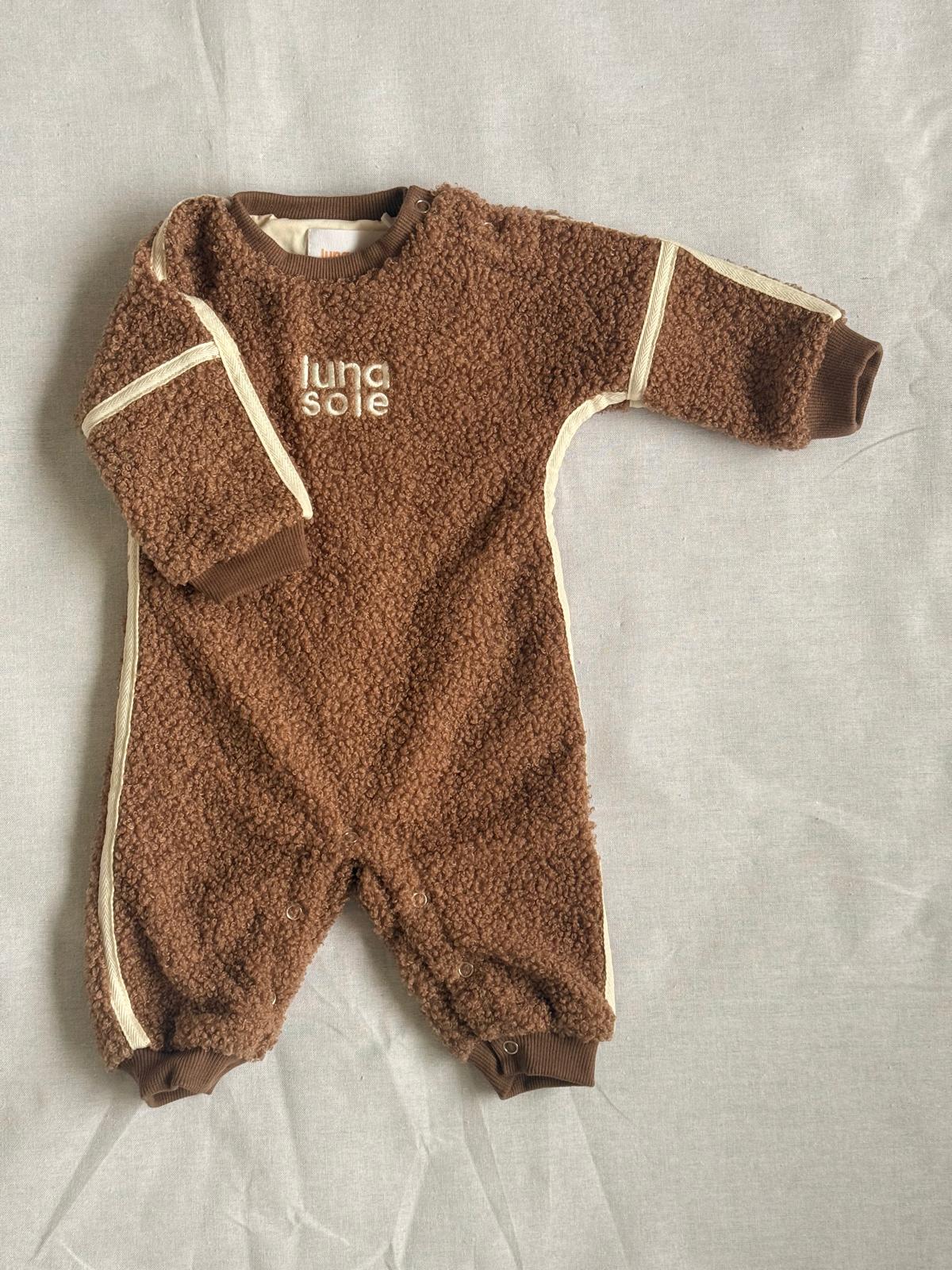 Teddy Bear Romper | Cocoa