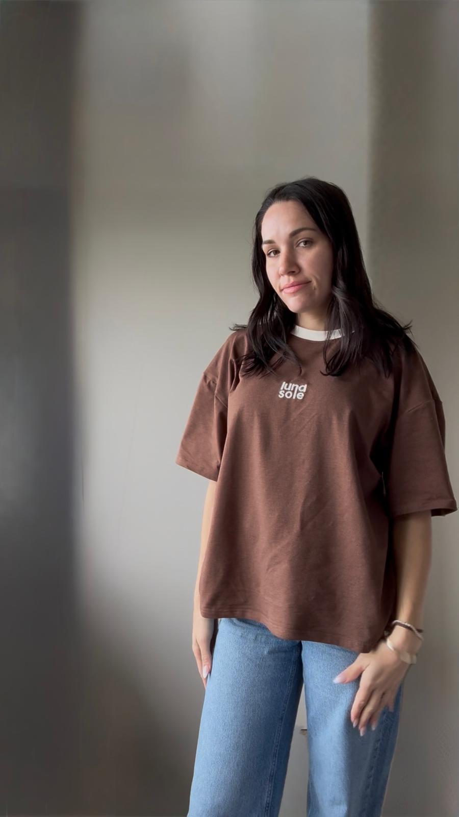 Boxy Tee | Cocoa | Adult